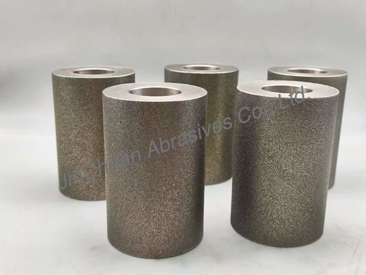 50.8/88.9*76.2*25.4mm D60/70 ऑटोमोबाइल टायर पीसने के लिए इलेक्ट्रोप्लाटेड डायमंड ग्राइंडिंग व्हील