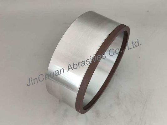 उच्च कठोर मिश्र धातुओं और गैर धातु सामग्री के लिए 6A2 125 मिमी अनुकूलित राल बॉन्ड पीसने वाला पहिया