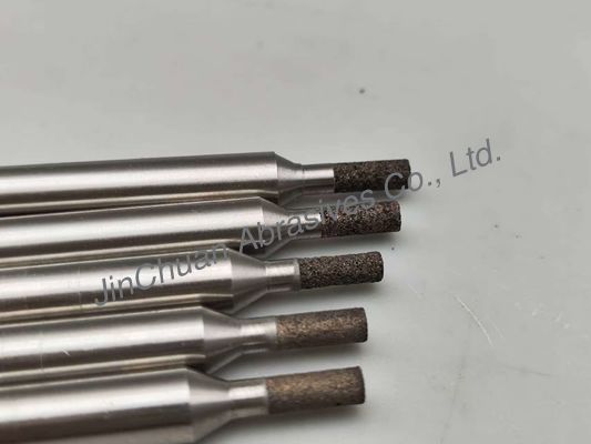 स्टील बॉडी ग्रिट नंबर 400# के साथ सिंटर डायमंड ग्राइंडिंग हेड