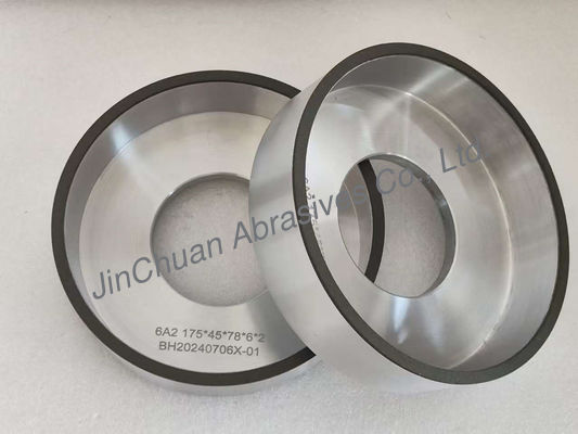 6A2 राल पीस पहिया एचएसएस स्टील के लिए सीबीएन पीस डिस्क 175 मिमी