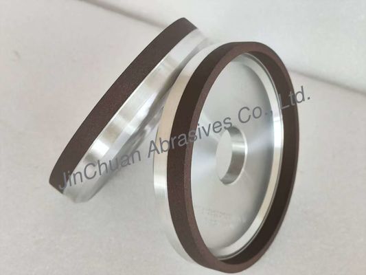 6VV5 डबल ग्रिट्स डायमंड ग्राइंडर व्हील राल बॉन्ड ग्राइंडिंग डिस्क D151/D64 डायमंड व्हील