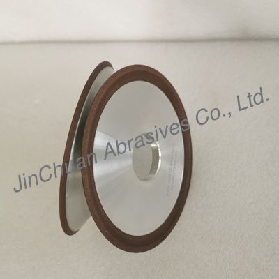 व्यास 175 मिमी 4V2 राल कार्बाइड आरा पीसने के लिए डिश के आकार का पीसने वाला पहिया