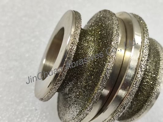 अनुकूलन योग्य इलेक्ट्रोप्लाटेड डायमंड ड्रेसिंग साधारण पीस पहियों पहियों