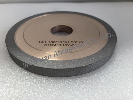 1A1 फ्लैट हाइब्रिड बॉन्ड डायमंड ग्राइंडिंग व्हील D126 हाइब्रिड व्हील्स