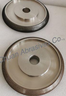8" एम्बर 203.2mm*23mm*31.75mm WM 10/30 B181 इलेक्ट्रोप्लाटेड CBN ग्राइंडिंग व्हील