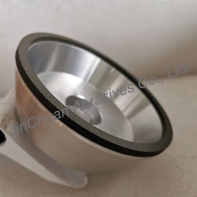 11A2 125*40*32*6*4 मिमी B151 C75 राल बंधन सीबीएन उच्च गति इस्पात और कार्बाइड मशीनिंग के लिए पीस पहिया