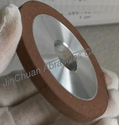 1A1 75*6*32*19.05*10mm  D100/120 रेज़िन बॉन्ड डायमंड ग्राइंडिंग व्हील