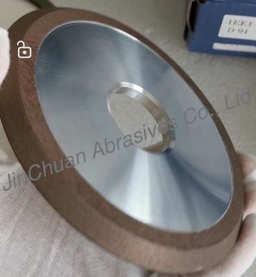 1EE1 125*7*31.75*7mm D91 राल बंधन हीरा पीसने वाला पहिया