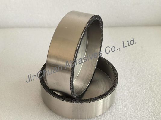 स्टेलाइट आरी ब्लेड पीसने और तेज करने वाले पहिये के लिए 6A2 कप व्हील इलेक्ट्रोप्लेटेड बॉन्डेड