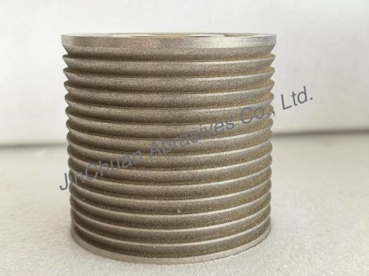 विशेष आकार और आकार एम्बर रंग पीसने और तेज करने के लिए इलेक्ट्रोप्लाटेड बंधे सीबीएन पहियों