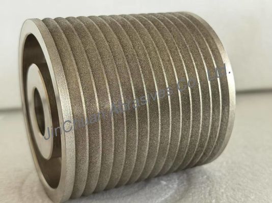 विशेष आकार और आकार एम्बर रंग पीसने और तेज करने के लिए इलेक्ट्रोप्लाटेड बंधे सीबीएन पहियों