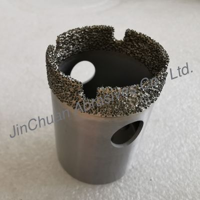 6A2 38*53*M16 मिमी D30/35 वैक्यूम वेल्डेड डायमंड ड्रिल बिट्स फॉर मेडिकल इंडस्ट्री