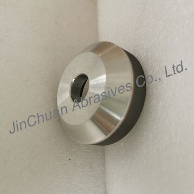 हाइब्रिट बॉन्ड CBN ग्राइंडिंग व्हील 12A2 75x26x20 मिमी GritB64