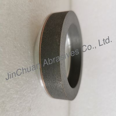 हाइब्रिट बॉन्ड CBN ग्राइंडिंग व्हील 12A2 75x26x20 मिमी GritB64