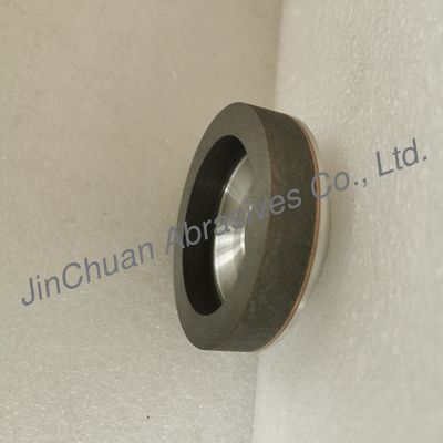 हाइब्रिट बॉन्ड CBN ग्राइंडिंग व्हील 12A2 75x26x20 मिमी GritB64