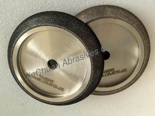 स्टील बेस सिलेंडरिक सीबीएन शार्पिंग व्हील्स फॉर बैंडसा ब्लेड शार्पिंग व्हील्स एम्बर रंग