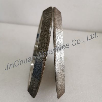 व्यक्तिगत पीसने की जरूरतों के लिए 4TPI इलेक्ट्रोप्लाटेड 8 "सीबीएन पीसने वाला पहिया