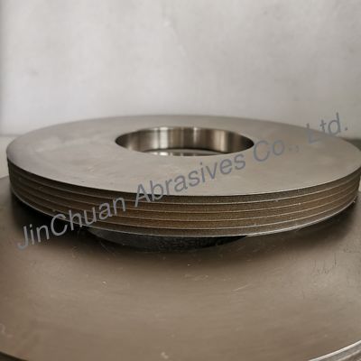 इलेक्ट्रोप्लाटेड सीबीएन ग्राइंडिंग व्हील 1E1SP 300*127mm B200/203 ग्रूव के साथ