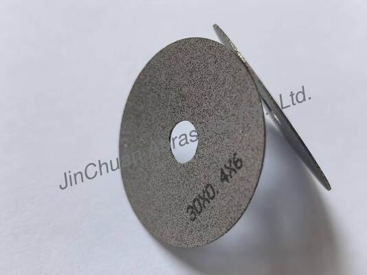 0.4mm supper thin chip breaker metal bond cbn cutting wheel 1A8 स्लॉटर्स के लिए