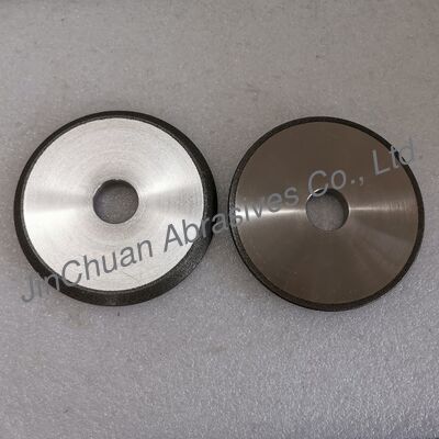 एम्बर कस्टम-मेड 105*6*22.23mm*R1.39R4.49 B80/100 CBN बैंड सॉ के लिए पीस पहिया