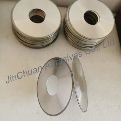 व्यास 127 मिमी मोटाई 1.55 मिमी ग्रिट D151 विद्युतीकृत हीरा देखा ब्लेड