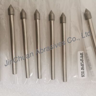 कस्टम-मेड 10*8*10*120 मिमी 30°-120° D126 सीमेंट कार्बाइड के लिए इलेक्ट्रोप्लाटेड पीस बिट्स