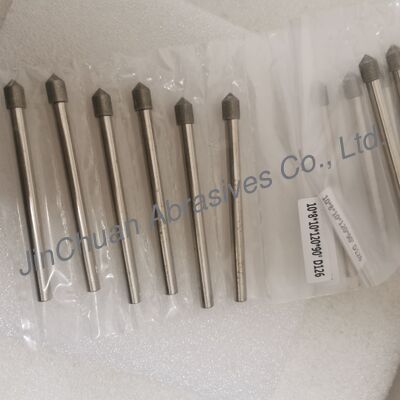 कस्टम-मेड 10*8*10*120 मिमी 30°-120° D126 सीमेंट कार्बाइड के लिए इलेक्ट्रोप्लाटेड पीस बिट्स