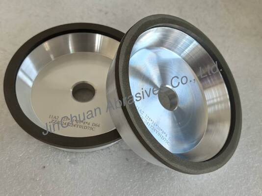 रेसिनॉइड लीग ग्राइंडिंग व्हील 11A2 डायमंड डिस्क 125mm व्हील ड्राई वर्क