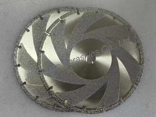 इलेक्ट्रोप्लाटेड हीरा पीसने वाले पहिया, व्यास 230 मिमी, ग्रिट संख्या D35/40