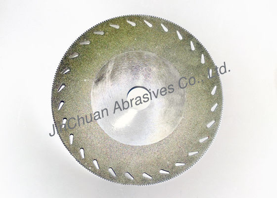 ऑटो सील स्ट्रिप डायमंड टिप ब्लेड, इलेक्ट्रोप्लेटेड डायमंड डिस्क 179 * 0.52