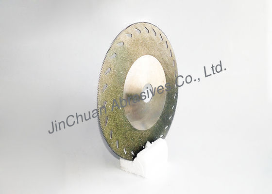 ऑटो सील स्ट्रिप डायमंड टिप ब्लेड, इलेक्ट्रोप्लेटेड डायमंड डिस्क 179 * 0.52