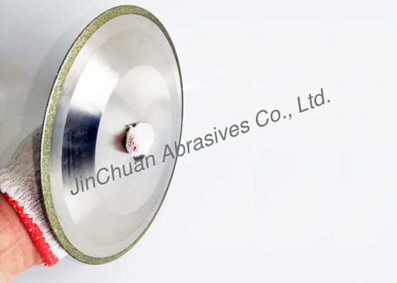 बेंच ग्राइंडर शार्पनिंग के लिए D151Flat Electroplated डायमंड ग्राइंडिंग व्हील्स