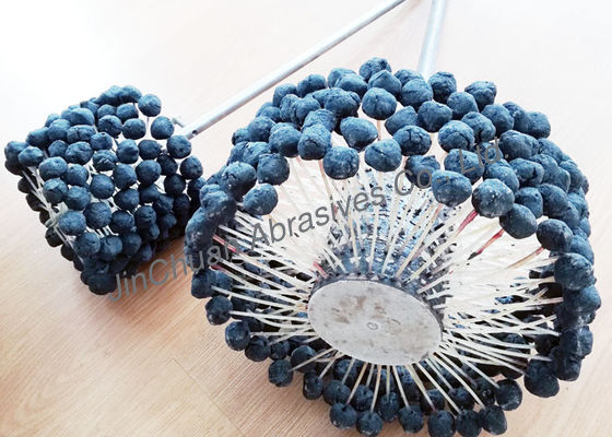 बड़ा व्यास चमकाने और Deburring घर्षण सिलिकॉन कार्बाइड फ्लेक्स होन ब्रश