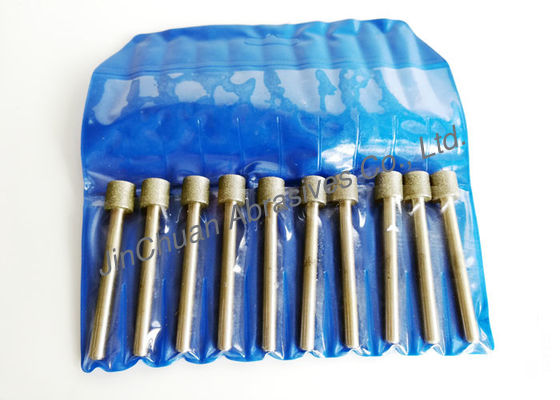 तेल और गैस उद्योग में 8.89 मिमी इलेक्ट्रोप्लेटेड डायमंड ग्राइंडिंग पिन