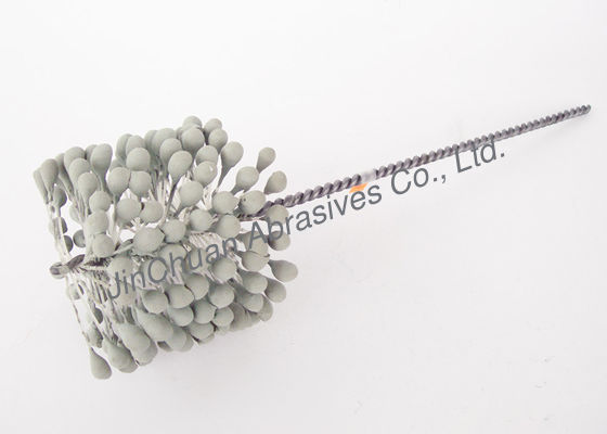 एसआईसी 240 # सिलेंडर फ्लेक्सिबल ऑनिंग ब्रश इलेक्ट्रोप्लेटेड बॉन्ड