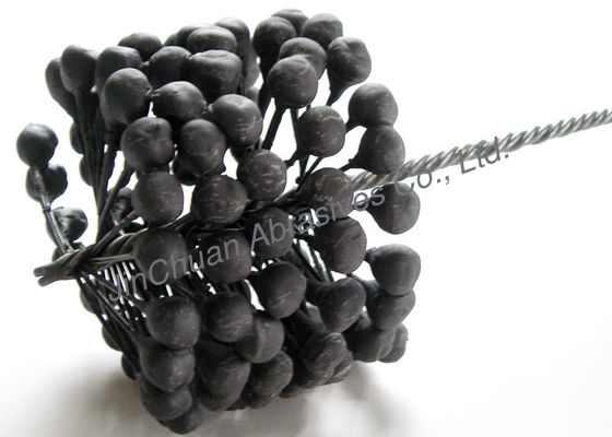 ग्रिट 600 रिमूविंग बर ऑनरिंग ब्रश / इंडस्ट्रियल डिबगिंग सिलिकॉन कार्बाइड फ्लेक्स हॉन