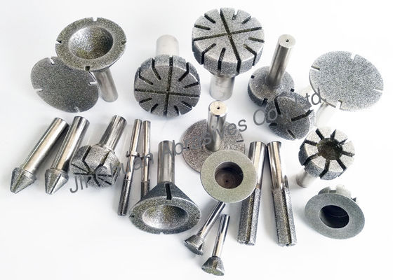 12 मिमी व्यास 50 मिमी लंबाई सतह परिष्करण हीरा पीस पिंस