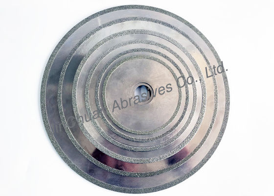 संगमरमर काटने अनुकूलित आकार के लिए उच्च शक्ति इलेक्ट्रोप्लेटेड डायमंड ब्लेड