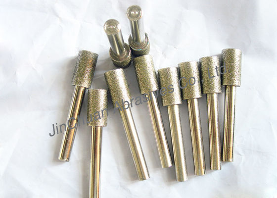 घर्षण Electroplated डायमंड पीस पिंस उपकरण रोटरी टंगस्टन OEM सेवा