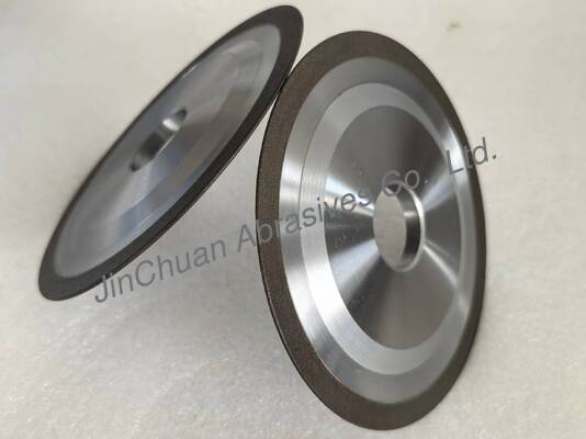 रेज़िन सीबीएन ग्राइंडिंग व्हील 14F1 150*8*32mm एचएसएस टूल ग्राइंडिंग के लिए 1.3mm-4.0mm सीबीएन लेयर के साथ लंबा जीवन