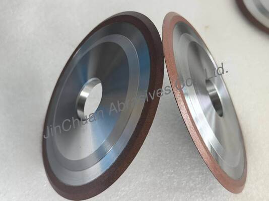 रेज़िन डायमंड ग्राइंडिंग व्हील 14V1 150*8*32*3*6mm 60 डिग्री V आकार कार्बाइड टूल्स के लिए लंबा जीवन