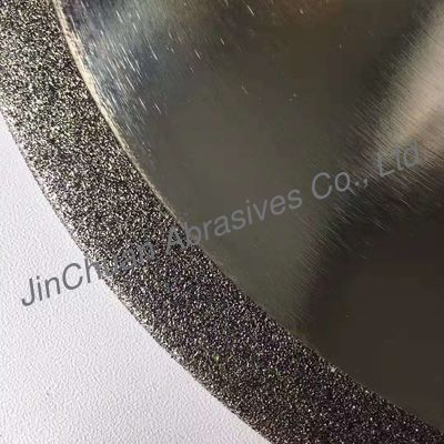 50 ग्रिट सीबीएन कटिंग व्हील 12 "कटिंग स्प्रिंग स्टील के लिए पीस व्हील