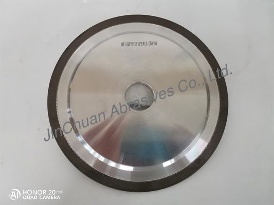 लकड़ी के बैंड के लिए CBN राल चिपकने वाला पीसने का पहिया देखा मशीन पीस Sharpening