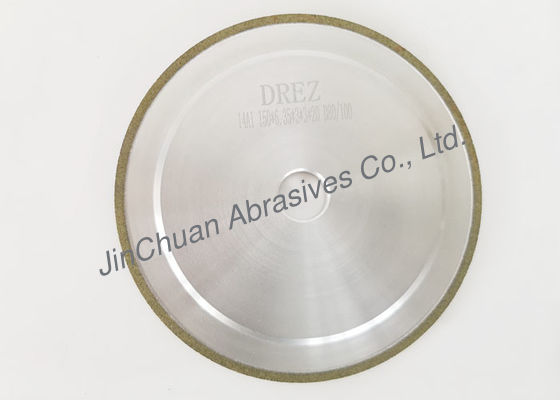 14A1 150 मिमी * 6.35 मिमी * 3 मिमी * 3 मिमी * 20 मिमी डी 80/100 / राल बंधुआ डायमंड पीस पहियों उच्च पीस दक्षता