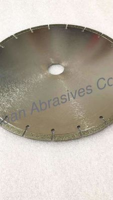 मेटल कटिंग इलेक्ट्रोप्लेटेड डायमंड ब्लेड / डायमंड ब्लेड टाइल कटर 300 मिमी