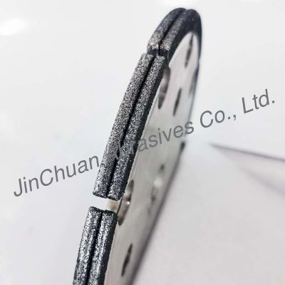 आकार Cbn डायमंड पीस पहियों स्टील सामग्री गोल आकार उच्च प्रदर्शन