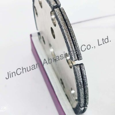 आकार Cbn डायमंड पीस पहियों स्टील सामग्री गोल आकार उच्च प्रदर्शन