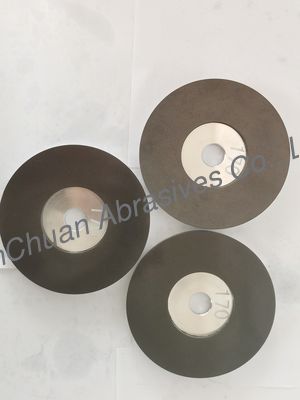 व्यास 126.9 मिमी तेजी से बढ़त के लिए फ्लैट शेपिंग Cbn पीस पहियों