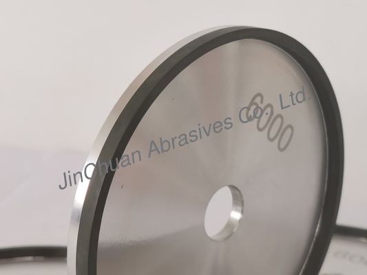फ्लैट का आकार एल्यूमीनियम 6000 # ग्रिट CBN डायमंड व्हील