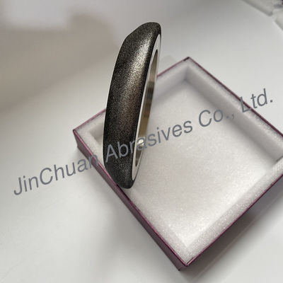 लकड़ी के बैंड के लिए B151 ग्रिट इलेक्ट्रोप्लेटेड cbn व्हील को तेज करते हुए देखा गया